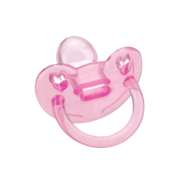 Chupeta Kuka Silicone Soft Rosa 6+ Meses