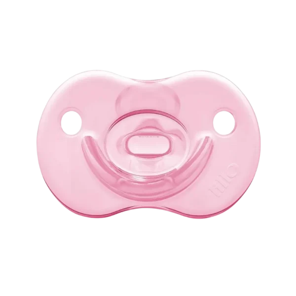 Chupeta Lillo Soft Calming 100% Silicone Rosa 0-6 Meses