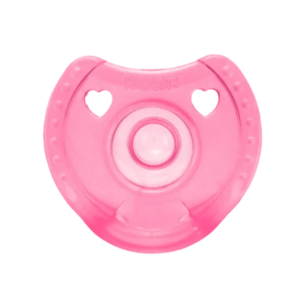 Chupeta Kuka Soft Comfort Silicone Rosa 6+ Meses