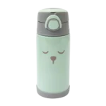 Garrafinha Térmica Com Canudo Buba Verde 400ml