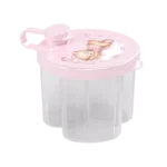 Dosador de Leite em Pó Plasútil Ursa Rosa