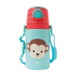 Garrafinha Infantil Animal Fun Buba Macaco 450ml