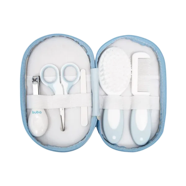 Kit Cuidados Bebê Buba com Estojo Azul