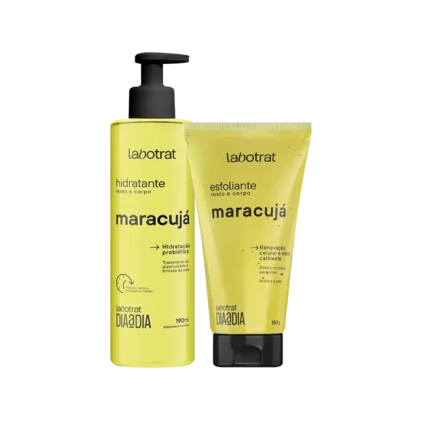 Kit Labotrat Dia a Dia Maracujá Hidratante 190g + Esfoliante 150g