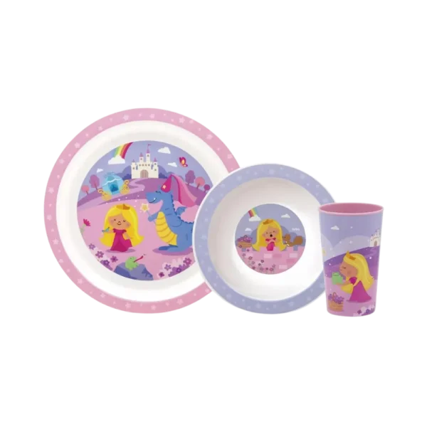 Kit Refeição Buba Aventuras Princesa