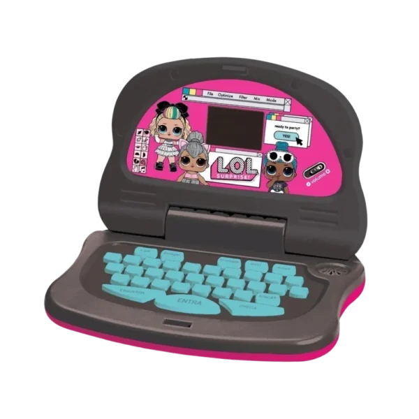 Minigame Laptop LOL Surprise Tech Atividades Bilíngue
