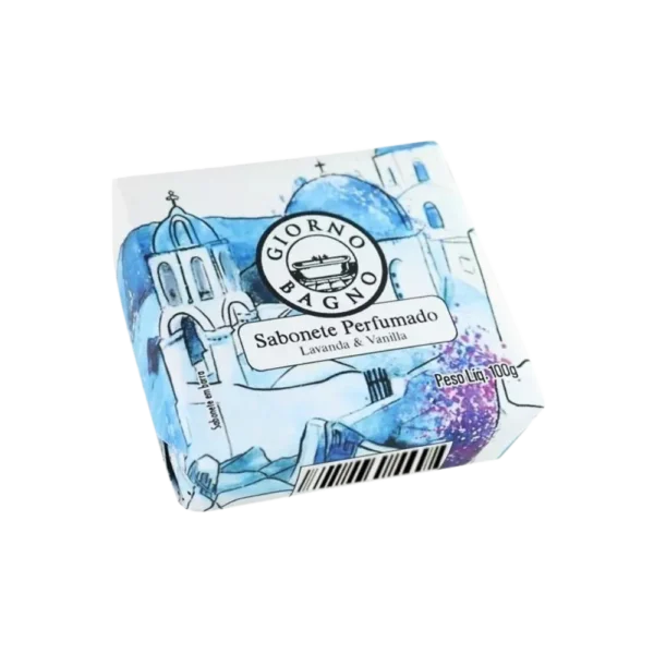 Sabonete Perfumado em Barra Giorno Bagno Lavanda e Vanilla 100g
