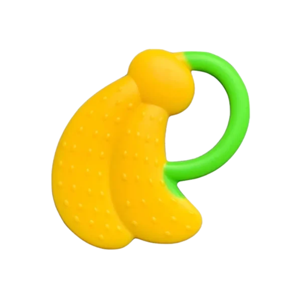 Mordedor Sensorial Love Banana em Silicone +4 Meses