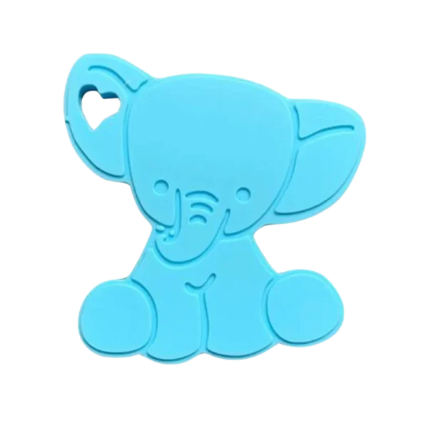 Mordedor Sensorial Love Elefante em Silicone +4 Meses