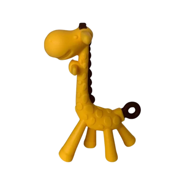 Mordedor Sensorial Love Girafa em Silicone +4 Meses