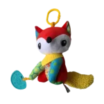 Pelúcia com Mordedor Love Raposa 2+ Meses