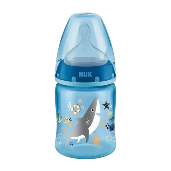 Mamadeira NUK My First Anticólica Azul 150ml 0-6 Meses