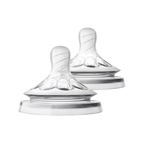 Bico Mamadeira Philips Avent Pétala N3 3+ Meses c/ 2 Unidades