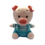 Pelúcia Love Porquinho Azul 22cm