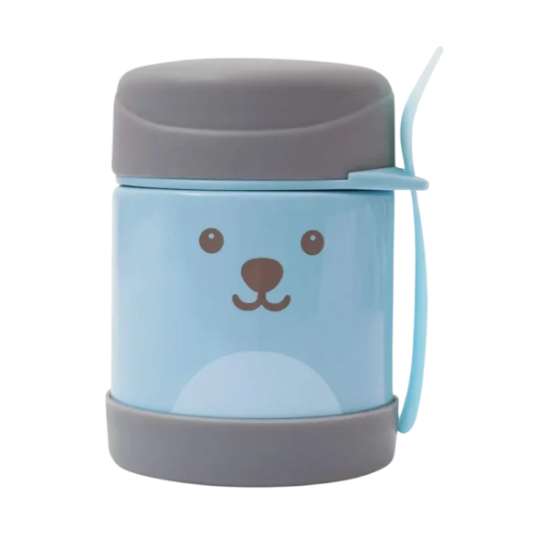 Pote Térmico c/ Colher Buba Gumy Azul 320ml