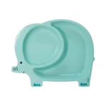 Pratinho Infantil com Divisórias Buba Elefante Azul
