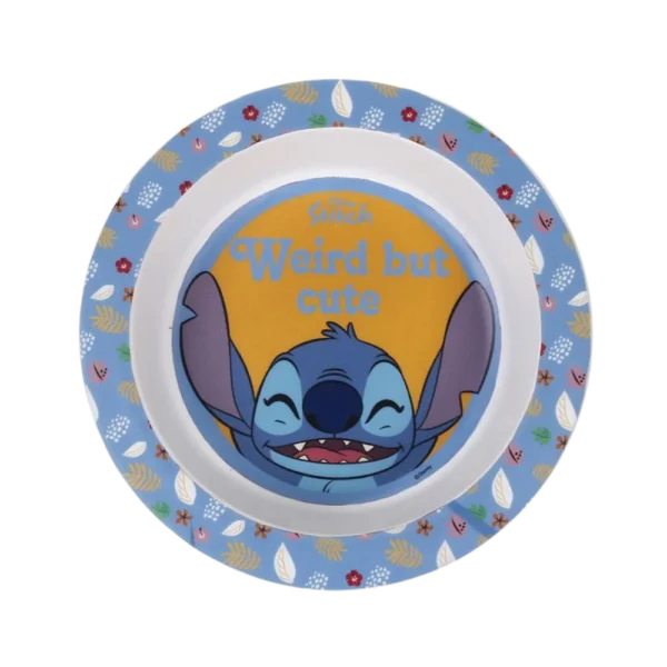 Pratinho Bowl Infantil Baby Go Stitch