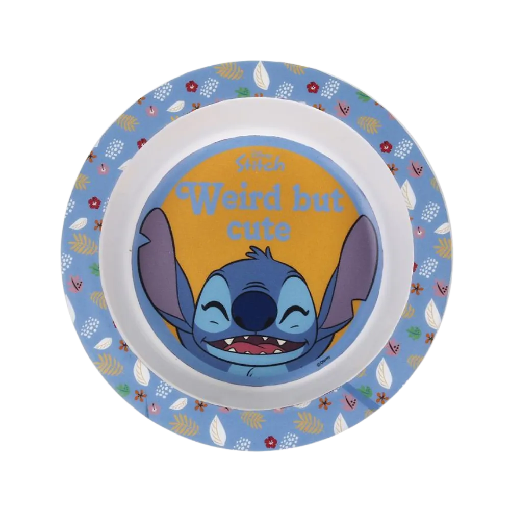 pratinhostitch Pratinho Bowl Infantil Baby Go Stitch - Imagem 1