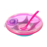 Pratinho Térmico com Ventosa e Colher Nuby - Imagem 2