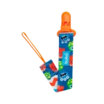 Prendedor de Chupeta Buba Monstrinhos +3 Meses