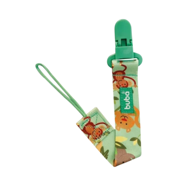 Prendedor de Chupeta Buba Safari +3 Meses