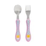 Kit Talheres Infantil Buba Animal Fun Girafa +6 Meses