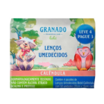 Toalha Umedecida Granado Calêndula Kit C/4 Pacotes - Imagem 2