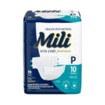 Fralda Mili Vita Care Premium P C/10 Unidades