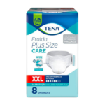 Fralda Tena Plus Size Care XXL C/8 Unidades