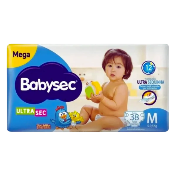 Fralda BabySec Ultrasec Mega