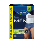 Roupa Intima Tena Pants Men Pacote C/16 Unidades