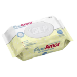 Toalha Umedecida Puro Amor Recém-Nascido C/100 Unidades