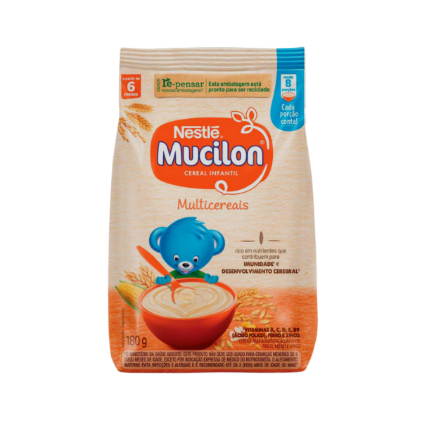 Mucilon Multicereais Nestlé Sache de 180gr