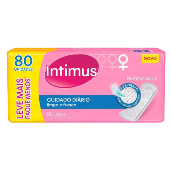 Protetor Diário Intimus C/80 Und