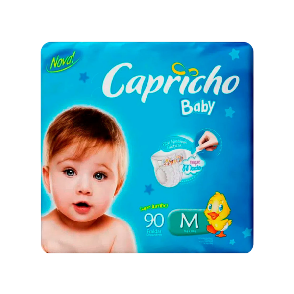 Fralda Capricho Baby Super Jumbo