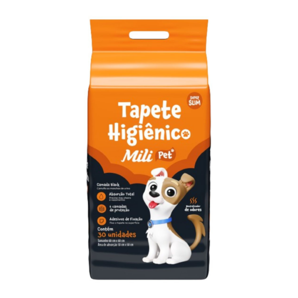 Tapete Higiênico Mili Pet C/30 Und