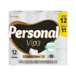 Papel Higiênico Personal Vip3 Folha Tripla LV 12 PG 11