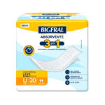 Absorvente Bigfral 3 em 1 Pacote C/20 Und