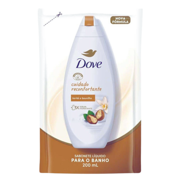 Sabonete Líquido Dove Karité e Baunilha 200ml