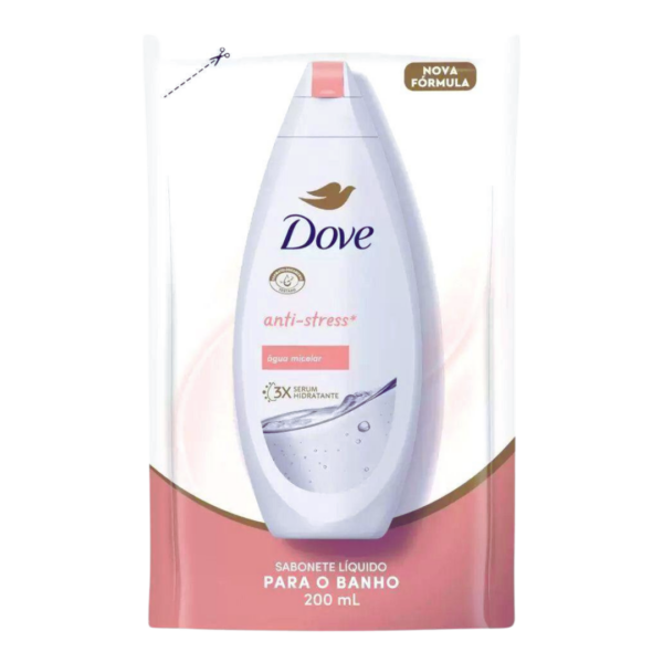 Sabonete Líquido Dove Água Micelar 200ml