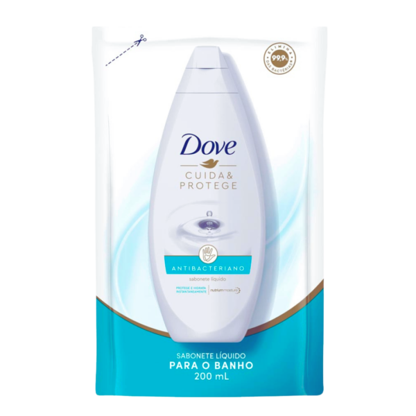 Sabonete Líquido Dove Antibacteriano 200ml