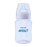 Mamadeira Philips Avent Anti-Cólica Transparente 1+ Meses 260ml
