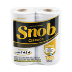 Toalha de Papel Snob Clássica Com 120 Folhas