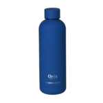 Garrafa Térmica Aço Inox Silicone Paramount Azul Marinho 500ml