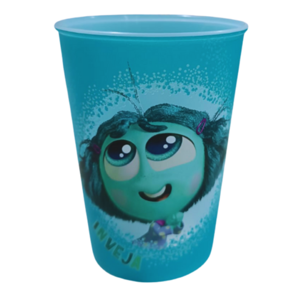 Copo Plástico Plasútil Divertidamente 2 320ml