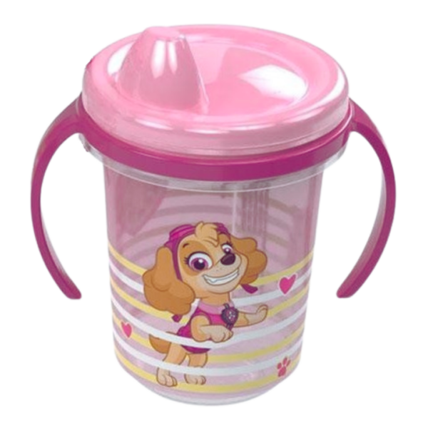 Copo de Treinamento Plasútil Patrulha Canina Skye 330ml