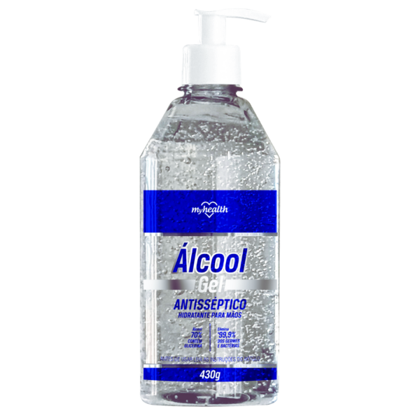 Álcool em Gel Antisséptico 70% 430gr Aeroflex
