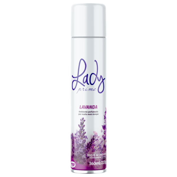 Lady Prime Desodorizante de Ambiente Lavanda 360ml Aeroflex