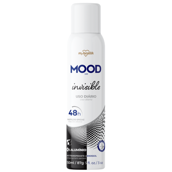 Desodorante Aerosol Mood Care Invisible 150ml Aeroflex