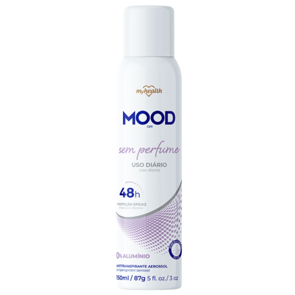 Desodorante Aerosol Mood Sem Perfume 150ml Aeroflex